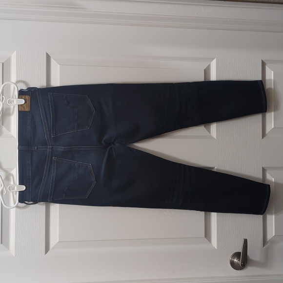 American Eagle Hi-Rise Jegging - Dark Blue 6 X-Short - Picture 2 of 15